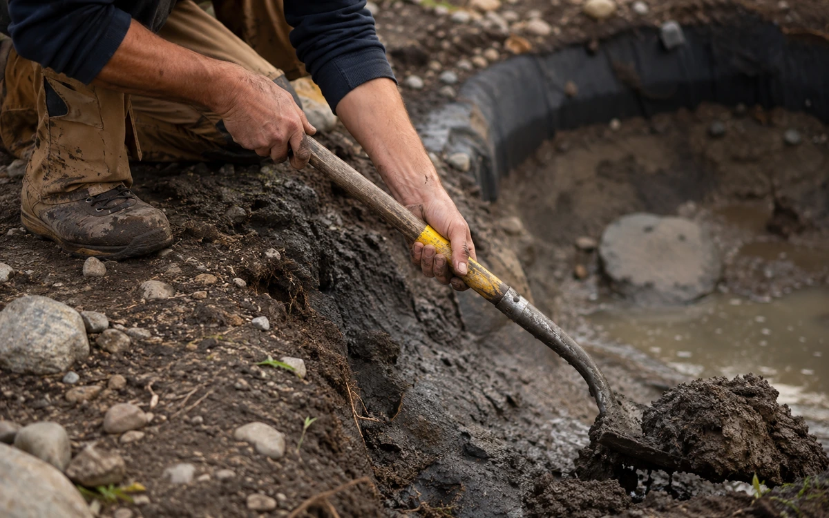 Pond excavation contractor